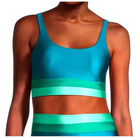 Beach Riot Mackenzie Top - Cosmic Colorblock - M - Picture 2 of 7